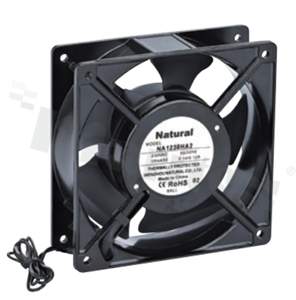 Wentylator; AC; 230VAC; 120x120x38mm; 2,32 m3/min; 43.0dB.