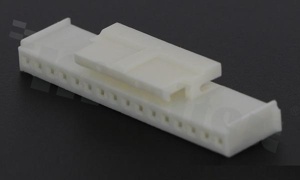 Crimp terminal housing; pitch 2.00mm; 16-contacts; female; applicable wire AWG#24-30