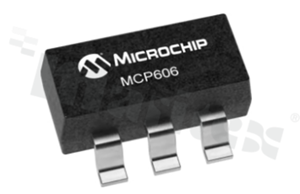 Wzmacniacze operacyjne – Op Amp; MICROCHIP; MCP606T-I/OT; 1; 250 µV; 2.5 V - 6 V; 1 pA