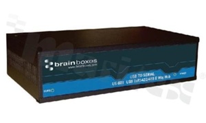 Przemysłowy konwerter USB - 8 x RS422/485; wymiary 215 x 122 x 34; montaż naścienny (opcjonalnie na szynie DIN)