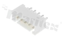 Header for PCB; pitch 2.50mm; 5-contacts; THT; male; top entry; 250V/3A