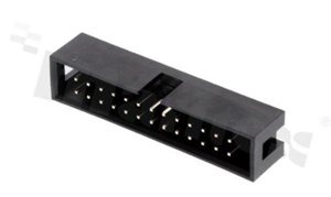 Złącze do PCB; w rastrze 2.54mm; 26-stykowe; montaż: THT; męskie; proste