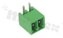 Listwa zaciskowa rozłączalna; w rastrze 3.50mm; 2-torowa; męska; kątowa; zabudowana; UL 300V/8A; TUV:250V/7A