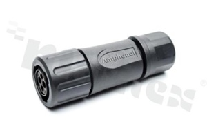 Standard Connector circular; female; 500V; 14-30AWG; PIN: 4; UL94V-0; IP67; IP69K