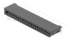 Złącze Non-ZIF do PCB; w rastrze 1.00mm; 22-stykowe; montaż: THT; pionowe
