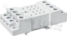 Socket for relay R15; 14 PIN; 10A; mounting; DIN; 10A/250VAC