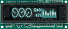 Matryca GU112X16G-7000d, Noritake 112x16, graficzna,+5V,-40C/+85C