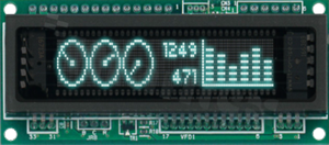 Matryca GU112X16G-7000d, Noritake 112x16, graficzna,+5V,-40C/+85C