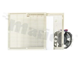 Osłona wentylatora; 255x255x31.5mm; tworzywo sztuczne.