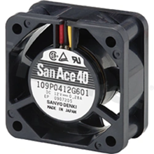 Fan; DC; DC; 24VDC; 40x40x20mm; 0.31/min; 42.0dB.