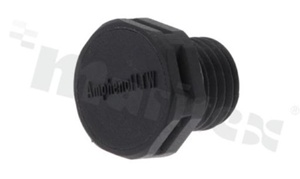 Wentyl wodoszczelny z gwintem M12*1.5; przepuszczalność powietrza 550ml/min; temp. pracy -40 do 125 st. C; czarny;bez nakrętki; IP68; IP69k