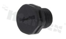 Wentyl wodoszczelny z gwintem M12*1.5; przepuszczalność powietrza 550ml/min; temp. pracy -40 do 125 st. C; czarny;bez nakrętki; IP68; IP69k