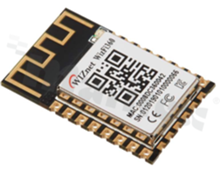Module; Wi-Fi; transceiver; 2400-2483.5MHz; +19dBm; -95dBm; SPI; built-in antenna; 3.0-3.6V; SMD; 24x16x3.2mm