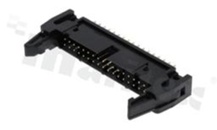 Złącze do PCB, w rastrze 2.54mm; 34-stykowe; montaż: THT; męskie; proste