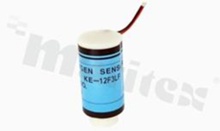 Electrochemical type oxygen gas sensor; lead-free; range: 0-30% O2; response time: 8s; power: 0mW; thread M16x1