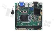Single boardComputer MINI-ITX; IntelCore i7/i5/i3&Pentium/Celeron; RAM to 32GB; 6xCOM; 8xUSB; 2xLAN; VGA; HDMI;DP; LVDS;eDP; DIO; Audio; PS/2; oper. temperature 0+60C; supply TBD