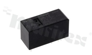 Electromagnetic relay; contact rating current 16A; coil voltage 12VDC; changeover contact (1C); coil power 400mW; 16A/24VDC; 16A/250VAC