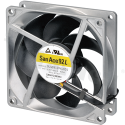 Fan; long-life; DC; 24VDC; 92x92x25mm; 1.93m3/min; 40.0dB.