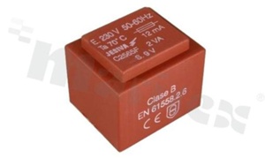 Transformer; 230VAC; 2x12VAC; 4.0VA