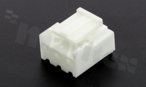 Crimp terminal housing; pitch 3.96mm; 3-contacts; female; applicable wire AWG#16-22; 250V/10A