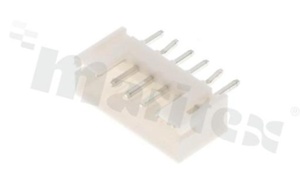 Złącze kablowe do PCB; w rastrze 2.00mm; 6-stykowe; montaż: THT; męskie; pionowe; 100V/2A