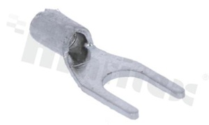 Fork terminal; short size; O4.3mm; for wire 0.5-1.5mm2; Imax= 19A