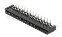 Złącze Non-ZIF do PCB; w rastrze 1.25mm; 28-stykowe; montaż: THT; poziome