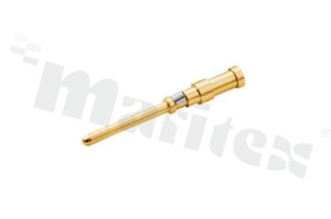 Connector power heavy duty power; pin contact