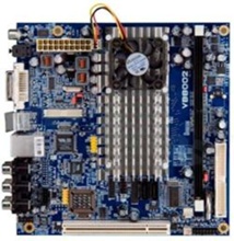 Mini-ITX board 1.6GHz Nano ECPU; DVI; USB; LVDS; GigaLAN; TV-out; SATA;Coaxial & Optical SPDIF-out