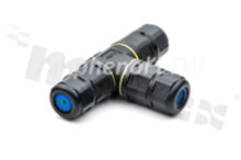 Trójnik Amphenol SC-L-ULT2-02-BL, 2pinowy, na średnicę kabla 4.5-6.5MM, 20A, IP68