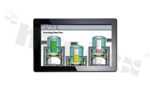 Bezwentylatorowy komputer panelowy 15.6"; TFT LCD; 400 nitów; WXGA; dotykowy:poj; IntelCeleron J1900 4-rdzeniowy 2.0GHz; RAM+8GB; 2xCOM; 4xUSB; 2xLAN; Audio; mPCIe; temp. pracy -10+50C; zasilanie 9-36VDC lub 230V AC