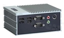 Bezwentylatorowy przemysłowy komputer wbudowany; procesor Intel Atom Processor Z510/Z530; 1x VGA; 1x Gigabit LAN; 1xCF; 1x SATA; 2xCOM; 4x USB; temperatura pracy  0+50C; zasilanie 10-30 V;WYCOFANY Z PRODUKCJI