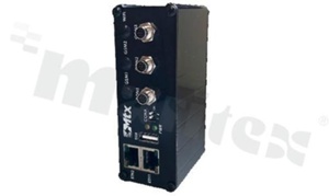 Industrial Ethernet gateway; 2x 10/100Base-T(X) RJ45; GPS; 2x RS-232; RS-485; USB2.0; Modbus TCP/RTU; operating temperature -40+85 deg.C; supply 9...36VDC; DIN rail mountable