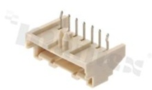 Header for PCB; pitch 2.50mm; 7-contacts; THT; male; side entry; 250V/3A