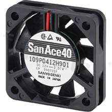 Fan; DC; 5VDC; 40x40x10mm; 0.12m3/min; 21.0dB.