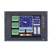 Monitor panelowy 10.4"; 4:3; EN 50155; IP65 front; typ dotyku: RTP; 16.2M kolorów; 1024x768; jasność 500 nitów; kontrast 1000:1; kąt widzenia 176/176; DVI; HDMI; temp. pracy: -25+55 st.C; zasilanie 24V DC lub 110V DC