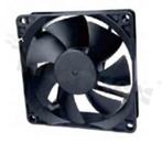 Wentylator;DC; 24.0VDC; 80x80x25mm; 1.07m3/min; 34.2dB.