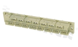 Din connector; female; type H; 15 contacts; straight