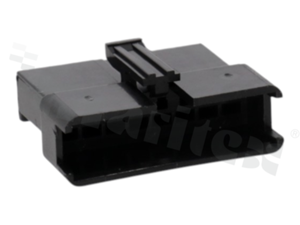 Crimp terminal housing; pitch 2.50mm; 8-contacts; female; applicable wire AWG#28-22; 250V/3A
