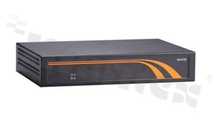 Platforma Sieciowa Desktop;Celeron N3350; max 8 GB RAM; 3x LAN; 1x mSATA; 1x RS-232; 2x USB 3.0; temp. pracy 0+40 st.C; zasilanie 12 V DC; zasilacz sieciowy