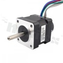 Motor; Closed Loop Stepper; bipolar; step angle 1.8 deg.; holding torque 0.18Nm; 0.8A; 5V; 6.8ohm; 10.0mH; encoder 300CPR; 4 leads; 35.2x35.2x48mm