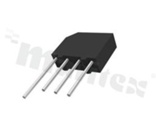 Mostek Prostowniczy; 50V; 2A; -55+150 st.C; THT; KBP(14.22x10.67x3.7mm)