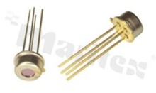 ZTP-135SR - Thermopile IR Sensor, chip size 1.8x1.8 mm, responsivity 62 V/W, Noise Voltage 32 nV rms, 85deg. FOV, pin length: 13.5 mm