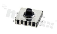 Przełącznik Tact Switch; SMD; wymiary korpusu 10.0x10.6; h=5.0mm; detector; o sile nacisku 250gf