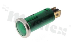 Lampka sygnalizacyjna; 16.5mm; z podświetleniem; 220VAC