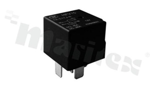Przekaźnik elektromagnetyczny; prąd znamionowy 40A; napięcie cewki 12V DC; pojedynczy styk zwierny (1A); 40A/13.5 VDC