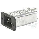 Power Input Modules (PEM); C20F.0103; Faston; 3; Flanges, Panel; Receptacle