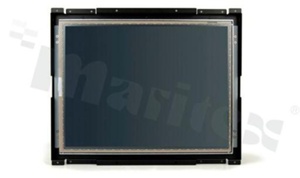 Wyświetlacz przemysłowy do zabudowy, 15" LED, rez. ekran dotykowy, 1024x768, 16.2M/262K, 400 nitów, kontrast 700:1, kąt widzenia 160/140, VGA, temp. pracy 0...+40°C, zasilanie 230V AC<br>(<font color="red">WYPRZEDAŻ</font>)