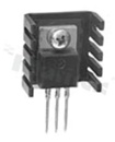 Radiator; TO-220; 19.05x19.05x9.65mm; czarny; anodowane aluminium; RoHS.