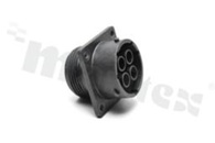 Standard Connector circular; RCP SQ FL 4 pins; SZ 16 SCKT SEAL
